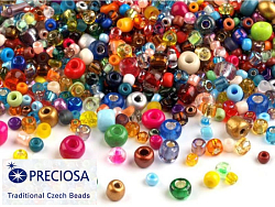 Бисер Preciosa № 10 (2,3 мм) Бисер Preciosa № 10 (2,3 мм)