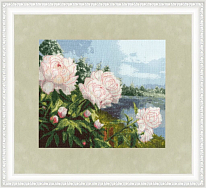 Вышивка ЛП-059 Цветущие пионы Вышивка ЛП-059 Цветущие пионы
