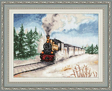 Вышивка ДЛ-038 Зимний экспресс