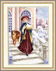 Вышивка ЧМ-016 Барышня Вышивка ЧМ-016 Барышня