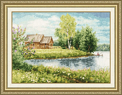 Вышивка МД-016 Домик у озера