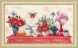 Вышивка СЖ-049 Лето на комоде Вышивка СЖ-049 Лето на комоде