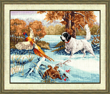Вышивка ДЖ-032 Охотничий сюжет