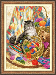 Вышивка НЛ-045 Пушистый помощник