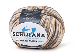 Пряжа 135 Merino Cotton Print (50) гр. Пряжа 135 Merino Cotton Print (50) гр.